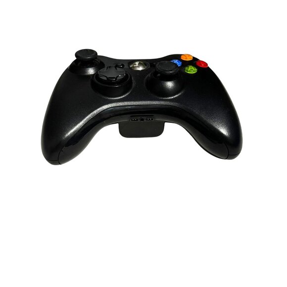 Microsoft Xbox 360 OEM Wireless Controller Black Tested (Lights Up) - Picture 1 of 10